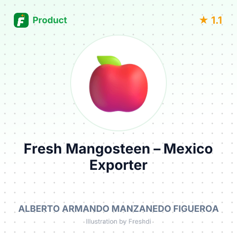 Fresh Mangosteen – summary card, no photo uploaded yet