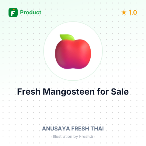 Fresh Mangosteen Fruit – summary card, no photo uploaded yet
