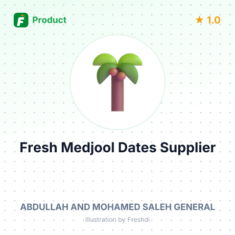 Fresh Medjool Dates – summary card, no photo uploaded yet
