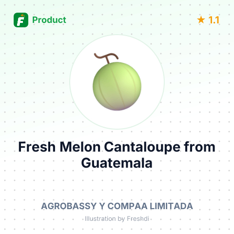 Fresh Melon Cantaloupe – summary card, no photo uploaded yet