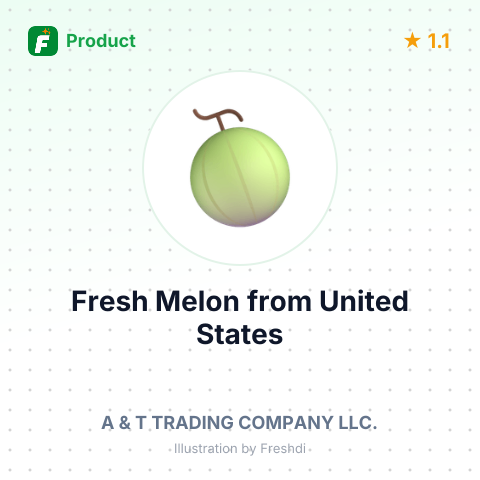 Fresh Melon – summary card, no photo uploaded yet