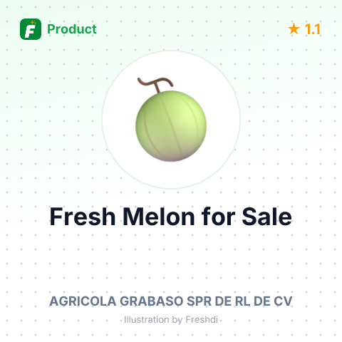Fresh Melon – summary card, no photo uploaded yet