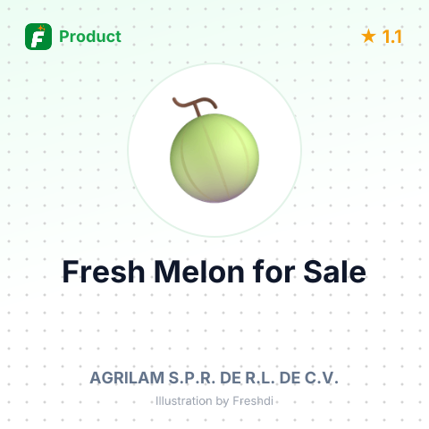 Fresh Melon – summary card, no photo uploaded yet
