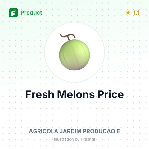 Fresh Melons – summary card, no photo uploaded yet