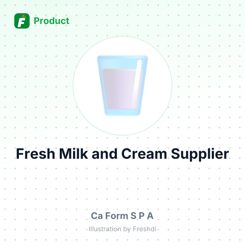 Fresh Milk and Cream (Fat Content 3% to 6%) – summary card, no photo uploaded yet