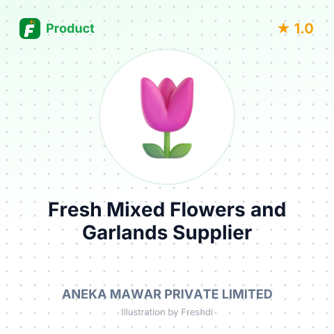 Fresh Mixed Flowers and Garlands – summary card, no photo uploaded yet