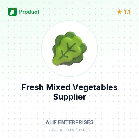 Fresh Mixed Vegetables – summary card, no photo uploaded yet