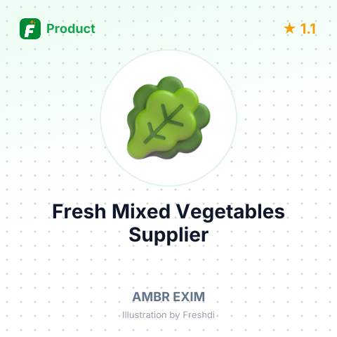 Fresh Mixed Vegetables – summary card, no photo uploaded yet