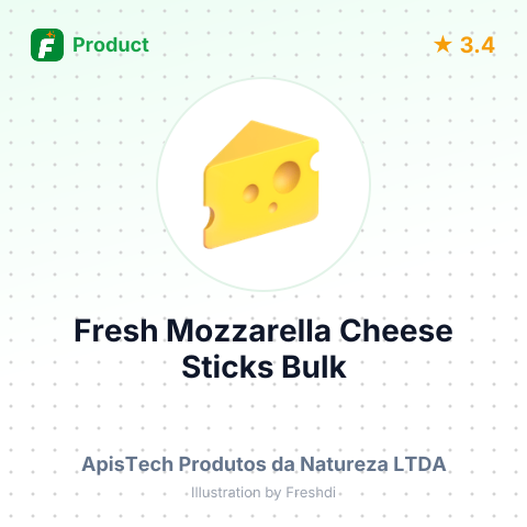 Fresh Mozzarella Cheese Sticks – summary card, no photo uploaded yet
