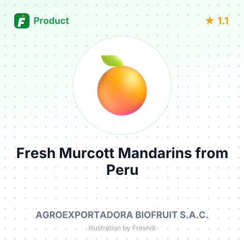 Fresh Murcott Mandarins – summary card, no photo uploaded yet