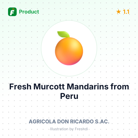 Fresh Murcott Mandarins – summary card, no photo uploaded yet