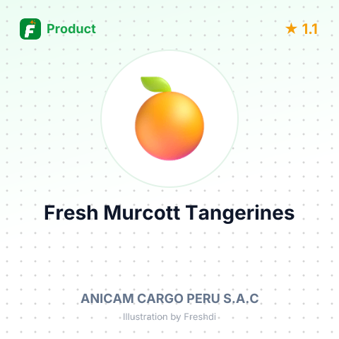 Fresh Murcott Tangerines – summary card, no photo uploaded yet