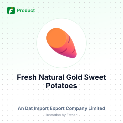 Fresh Natural Gold Sweet Potatoes – summary card, no photo uploaded yet