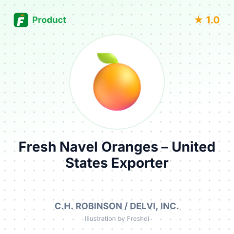 Fresh Navel Oranges – summary card, no photo uploaded yet