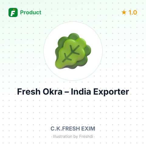 Fresh Okra – summary card, no photo uploaded yet