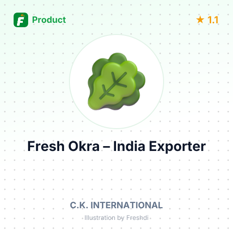 Fresh Okra – summary card, no photo uploaded yet