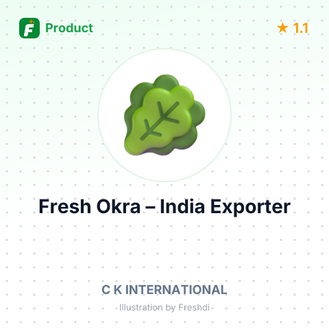 Fresh Okra – summary card, no photo uploaded yet