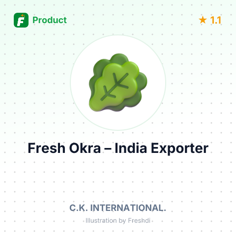 Fresh Okra – summary card, no photo uploaded yet