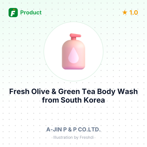 Fresh Olive & Green Tea Body Wash – summary card, no photo uploaded yet