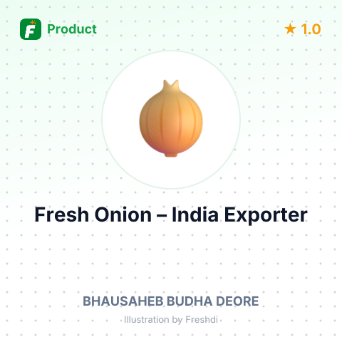 Fresh Onion – summary card, no photo uploaded yet