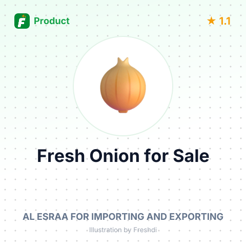 Fresh Onion – summary card, no photo uploaded yet