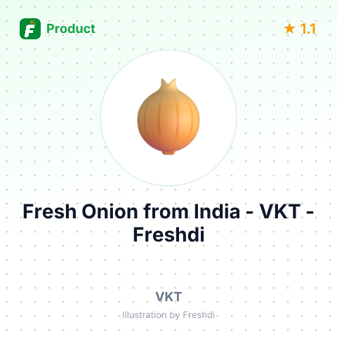 Fresh Onion – summary card, no photo uploaded yet