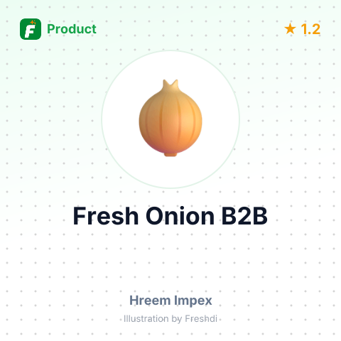 Fresh Onion – summary card, no photo uploaded yet