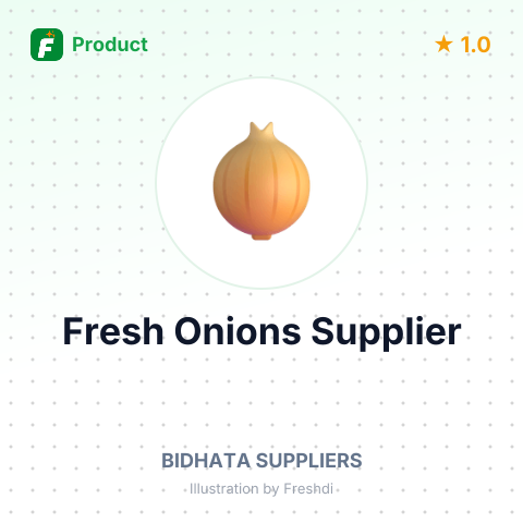 Fresh Onions – summary card, no photo uploaded yet
