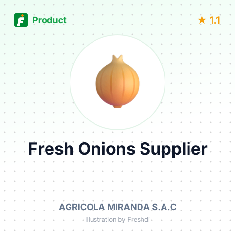 Fresh Onions – product summary card, no photo uploaded yet