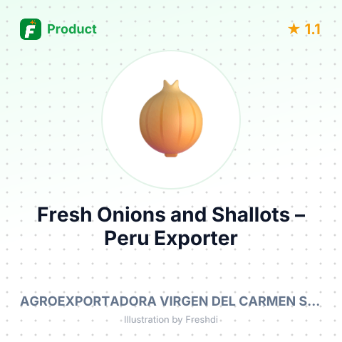 Fresh Onions and Shallots – summary card, no photo uploaded yet