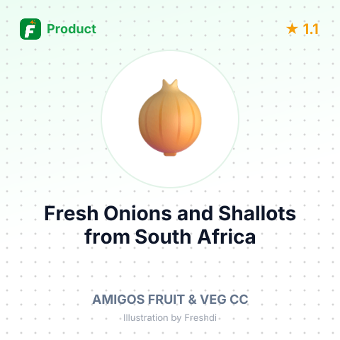 Fresh Onions and Shallots – summary card, no photo uploaded yet