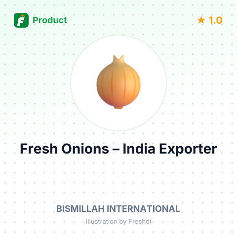 Fresh Onions – product summary card, no photo uploaded yet