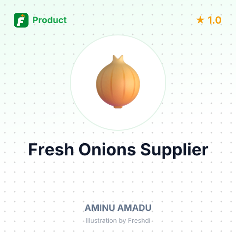 Fresh Onions – summary card, no photo uploaded yet