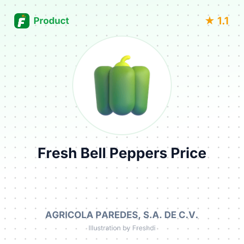 Fresh Orange Bell Peppers – summary card, no photo uploaded yet