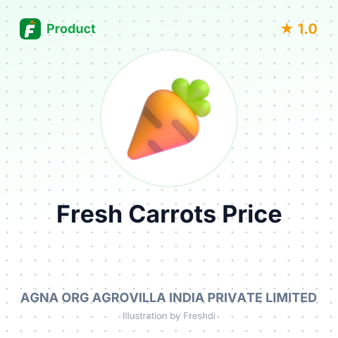 Fresh Orange Carrots – summary card, no photo uploaded yet
