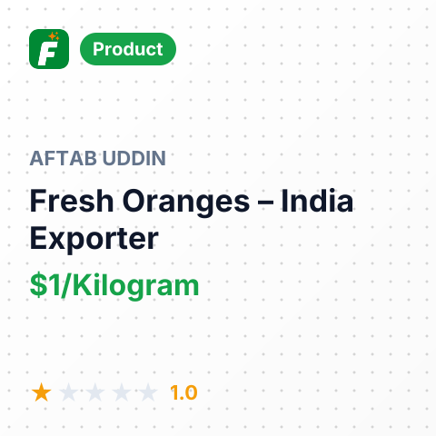 Fresh Oranges – summary card, no photo uploaded yet