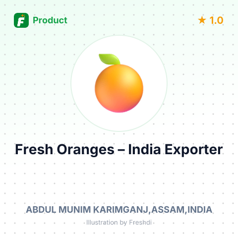Fresh Oranges – summary card, no photo uploaded yet