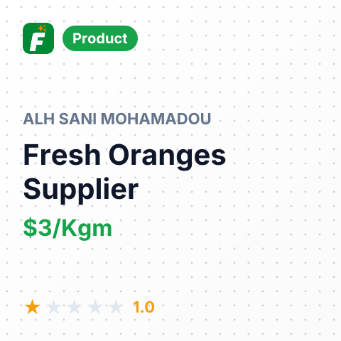 Fresh Oranges – summary card, no photo uploaded yet