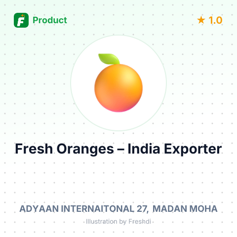 Fresh Oranges – summary card, no photo uploaded yet