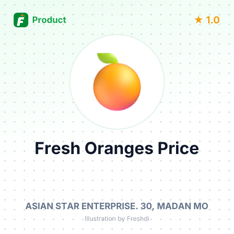 Fresh Oranges – summary card, no photo uploaded yet