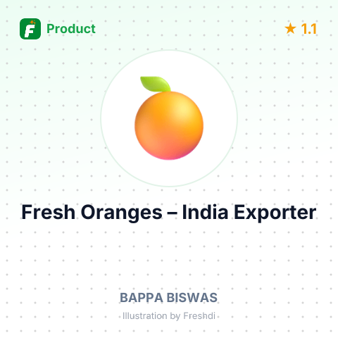 Fresh Oranges – summary card, no photo uploaded yet