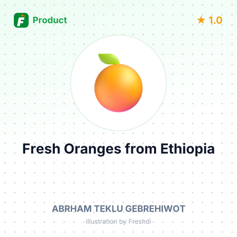 Fresh Oranges – summary card, no photo uploaded yet