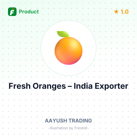 Fresh Oranges – summary card, no photo uploaded yet