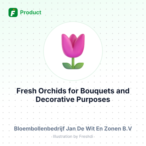 Fresh Orchids for Bouquets and Decorative Purposes – summary card, no photo uploaded yet
