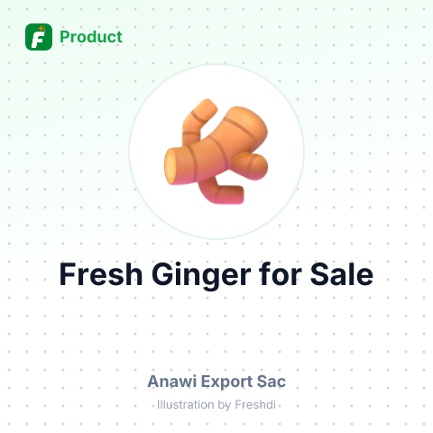 Fresh Organic Ginger – summary card, no photo uploaded yet