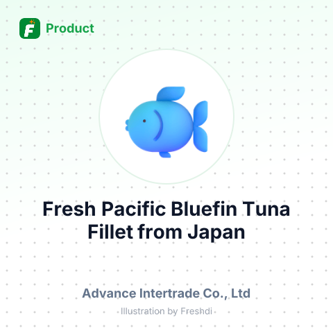 Fresh Pacific Bluefin Tuna Fillet – summary card, no photo uploaded yet