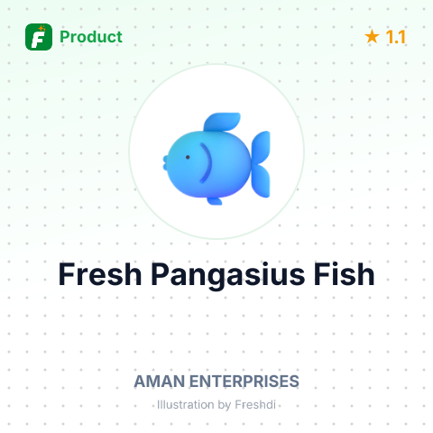 Fresh Pangasius Fish – summary card, no photo uploaded yet