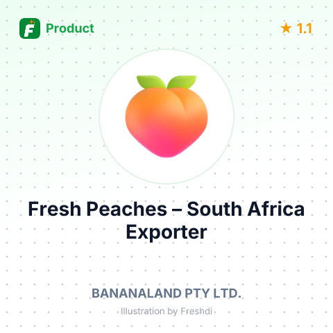 Fresh Peaches – summary card, no photo uploaded yet