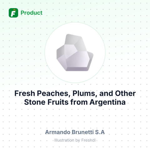 Fresh Peaches, Plums, and Other Stone Fruits – summary card, no photo uploaded yet