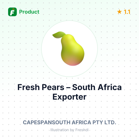 Fresh Pears – summary card, no photo uploaded yet